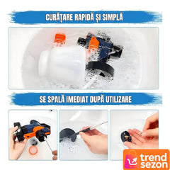 Pulverizator Electric Vopsea 700W cu 4 Duze Interschimbabile — Vopsire Rapidă și Precisă 🎨💨