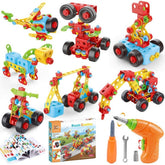 Set Constructie 404 Piese Puzzle 3D STEM — Distracție și Învațare 🎈🔧