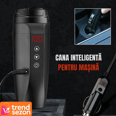 Cana Termos Inteligent cu Afisaj Digital - Cafea la Temperatura Ideală ☕✨