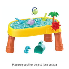 Masa de Apă Distractivă 2 în 1 pentru Copii — Joacă Fără Limită! 🌊🧸