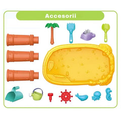 Masa de Apă Distractivă 2 în 1 pentru Copii — Joacă Fără Limită! 🌊🧸