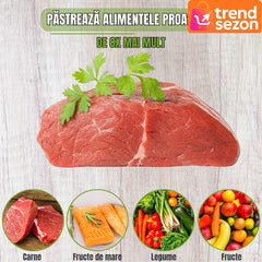 Aparat de Vidat Compact cu Taietor Integrat — Prolungește Prospetimea Alimentelor 🍏💧