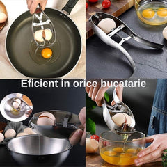 Deschizator de Oua din Otel Inoxidabil — Taiere Rapidă și Preciză 🍳✨