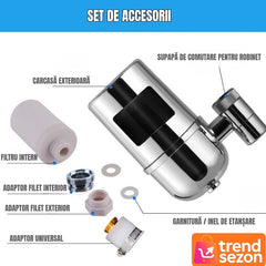 Filtru Apă pentru Robinet cu 7 Etape de Filtrare — Apa Pură Direct de la Robinet 🚰✨