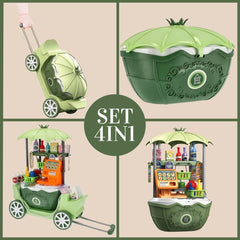 Magazin de Înghețată Mobil 4 în 1 — Distracție și Învățare! 🍦🛒
