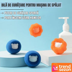 Set 10 Bile Super Eficiente pentru Mașina de Spălat — Elimină Părul cu Ușurință 🧺🐾