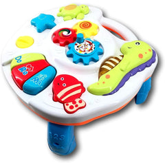 Masa de Activități Muzicale 2 în 1 cu Personaje Marine — Distracție Educațională! 🌊🎹