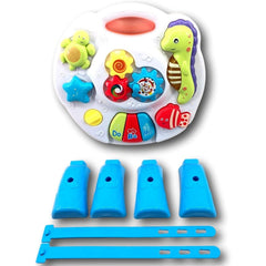 Masa de Activități Muzicale 2 în 1 cu Personaje Marine — Distracție Educațională! 🌊🎹