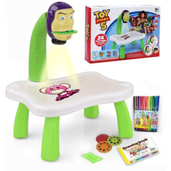 Masa de Desen Interactivă cu Proiector Hologramă — Distracție și Învățare 🎨✨