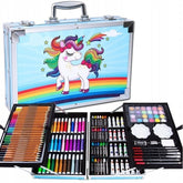 Set Pictură și Desen pentru Copii cu 145 Piese — Creativitate Fără Limite! 🎨🦄