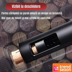 Set Deschizător Vin 2-in-1 cu Aerator și Dop Vacuum — Eleganță și Funcționalitate 🍷✨