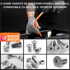 Șurubelniță Electrică Portabilă cu Acumulator USB — Versatilitate și Precizie 🔧⚡