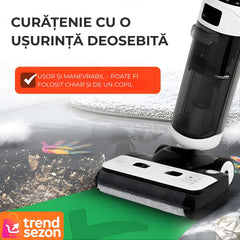 Aspirator Vertical cu Spalare și Autocurățare — Putere 12000Pa 🚀💧