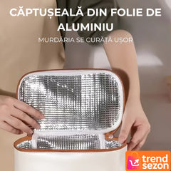 Set Caserole Termice din Oțel Inoxidabil cu Geantă Iso — Începe-ți Ziua cu Răsfăț! 🍱✨