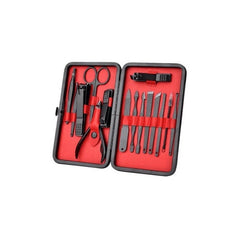 Set Manichiură și Pedichiură 15 Piese din Inox — Îngrijire Premium pentru Unghii ✨✂️