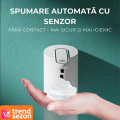 Dozator Automat pentru Săpun Spumă cu Senzor Infraroșu — Igienă Modernă 🤲✨