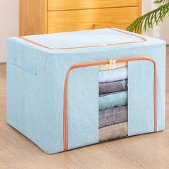 Cutie Pliabilă de Depozitare 100L cu Panou Transparent — Organizare Eficientă 🎁✨