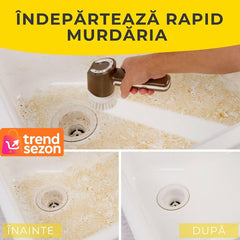 Perie Electrică de Curățare Fără Fir — Eficiență Rapidă 350 RPM ✨🧼