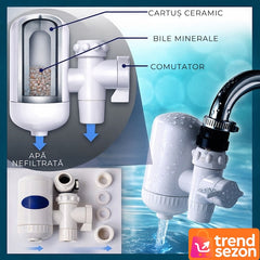 Filtru de Apă Ceramic pentru Robinet — Puritate și Sănătate 💧✨