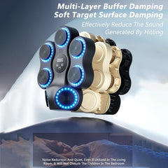 Țintă Electronică de Box Interactivă cu Bluetooth și Boxe Stereo — Antrenamente Distractive! 🥊🎶