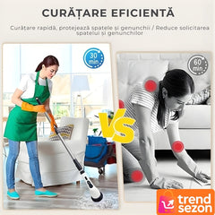 Perie Electrică Rotativă 9 în 1 cu Capete Interșanjabile — Curățenie Ușoară și Rapidă! 🧼✨