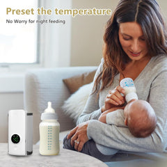 Încălzitor Portabil pentru Biberoane cu 6 Niveluri de Temperatura — Perfect pentru Călătorii 🚼💖