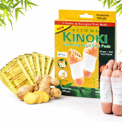 Plasturi Detoxifiere cu Ghimbir — Revitalizare Naturală a Picioarelor 🌱✨