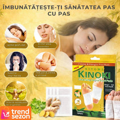 Plasturi Detoxifiere cu Ghimbir — Revitalizare Naturală a Picioarelor 🌱✨