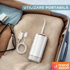 Irigator Dentar Electric Mini Din Inox — Igienă Orala Superioară! 🦷✨