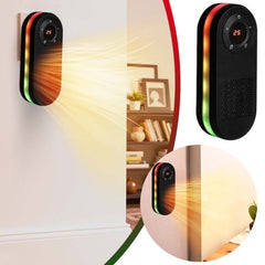 Încălzitor Electric Compact 500W cu Telecomandă și Rotire 180° — Confort Termic Instant! 🔥🏠