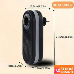 Încălzitor Electric Compact 500W cu Telecomandă și Rotire 180° — Confort Termic Instant! 🔥🏠