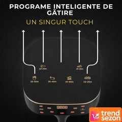 Friteuză cu Aer Cald 12L 2400W — Gătire Rapidă și Sănătoasă 🍗✨