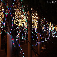 Instalație Festivă cu Furtun LED, 10 m, 8 Moduri de Iluminare — Magie pentru Sărbători 🎄✨