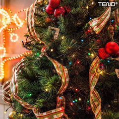 Instalație de Crăciun Liniară Multicolor 15 m cu 200 LED-uri — Magia Sărbătorilor✨🎄
