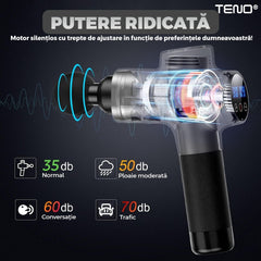 Aparat Profesional pentru Masaj Tip Pistol — Ușurință și Relaxare Instantanee 💆♂️✨