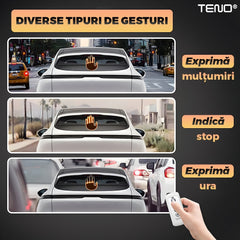 Semn LED Auto cu Telecomandă — Iluminare Strălucitoare și Versatilitate 🚦✨