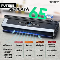 Aparat de Vidat Automat cu Furtun Inclus — Păstrează Prospețimea Alimentelor! 🥦🍖