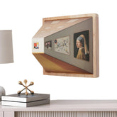 Tablou Iluzie 3D cu Iluminare LED — Eleganță în Design 📏✨