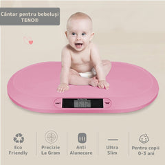 Cantar Electronic Ergonomic cu Display LCD — Precizie de Gram 🌟🎀