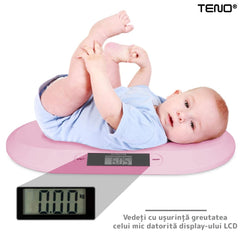 Cantar Electronic Ergonomic cu Display LCD — Precizie de Gram 🌟🎀