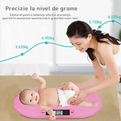 Cantar Electronic Ergonomic cu Display LCD — Precizie de Gram 🌟🎀