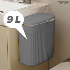 Coș de Gunoi Suspendat Modern cu Capac Retractabil — Economiseste Spațiu! 🗑️✨