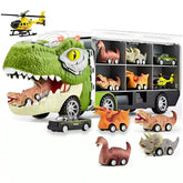Set Camion T-Rex cu Vehicule Miniatură — Distracție Garantată! 🚛🦖