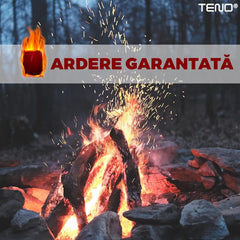Set 40 Pastile Aprinzătoare pentru Foc — Fără Miros, Ardere Îndelungată 🔥🌲