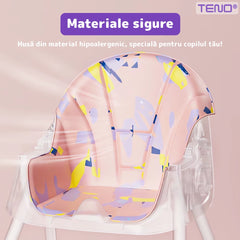 Scaun de Masă 3 în 1 pentru Bebeluşi — Versatil și Colorat 💖🪑
