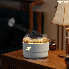 Difuzor Aromaterapie cu Control Tactil și 7 Culori LED — Umidificare Silențioasă 🌈💧