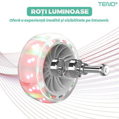 Trotinetă pentru Copii 2 în 1 cu Scaunel și Lumini LED — Distracție și Siguranță! 🛴✨