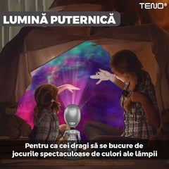 Proiector Extraterestru de Lumini cu Telecomandă — Magie în Camera Copilului 🌌✨