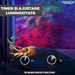 Proiector Extraterestru de Lumini cu Telecomandă — Magie în Camera Copilului 🌌✨