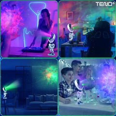 Proiector Extraterestru de Lumini cu Telecomandă — Magie în Camera Copilului 🌌✨